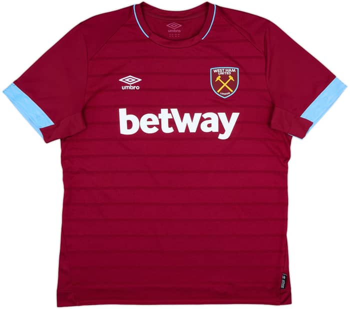 2018-19 West Ham Home Shirt Zabaleta #5 - 10/10 - (XL)