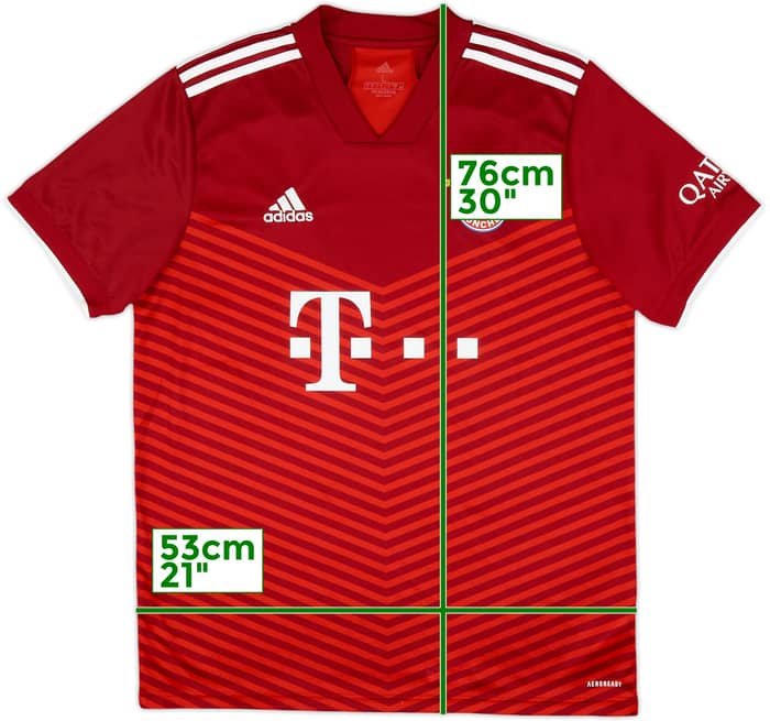 2021-22 Bayern Munich Home Shirt - 5/10 - (L)