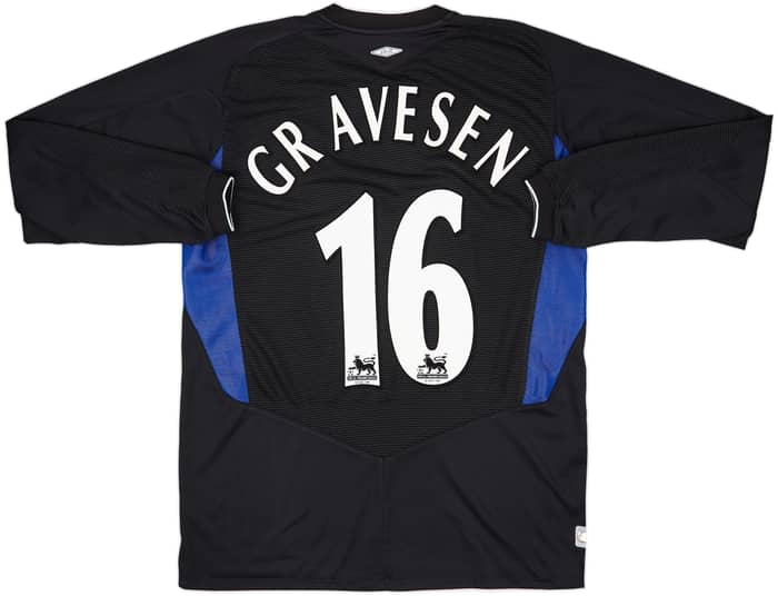 2004-05 Everton Third L/S Shirt Gravesen #16 - 7/10 - (M)