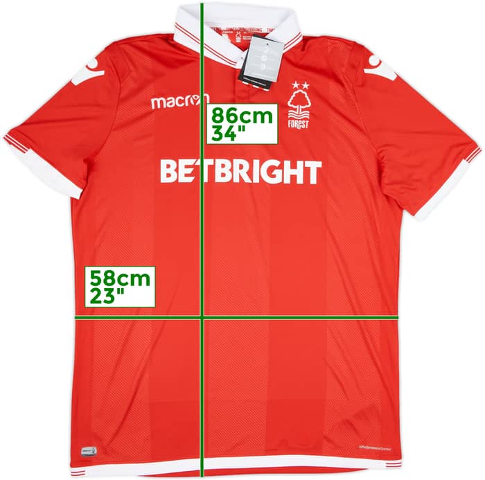 2018-19 Nottingham Forest Home Shirt (3XL)