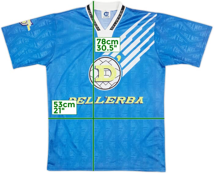 1993 Santos Dell'Erba Training Shirt - 9/10 - (L)