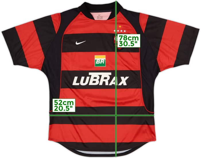 2002-04 Flamengo Home Shirt - 9/10 - (M)