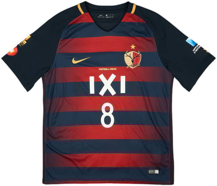 2017 Kashima Antlers Home Shirt Shoma #8 - 5/10 - (XL)