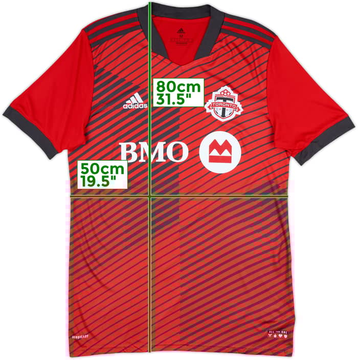 2021-22 Toronto FC Home Shirt - 8/10 - (M)