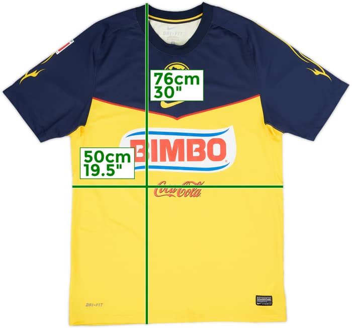 2011 Club America 95th Anniversary Home Shirt - 8/10 - (M)