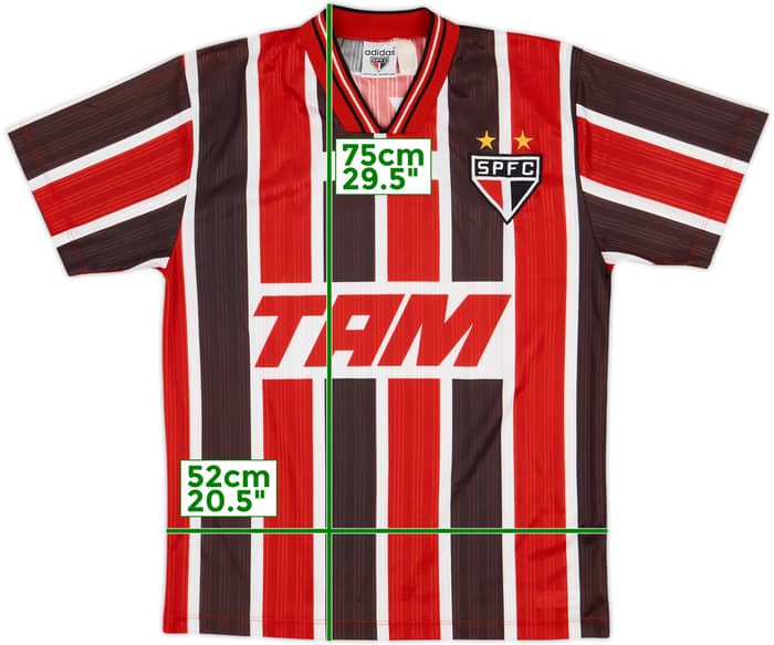 1996 Sao Paulo Away Shirt - 9/10 - (L)