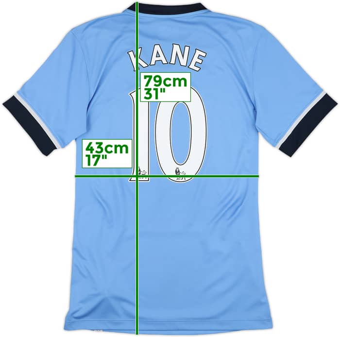 2015-16 Tottenham Away Shirt Kane #10 - 8/10 - (S)