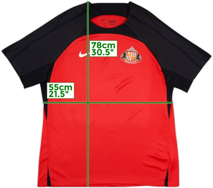 2023-24 Sunderland Nike Training Shirt - 9/10 - (XL)