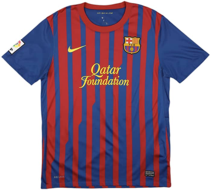 2011-12 Barcelona Home Shirt Messi #10 - 7/10 - (M)