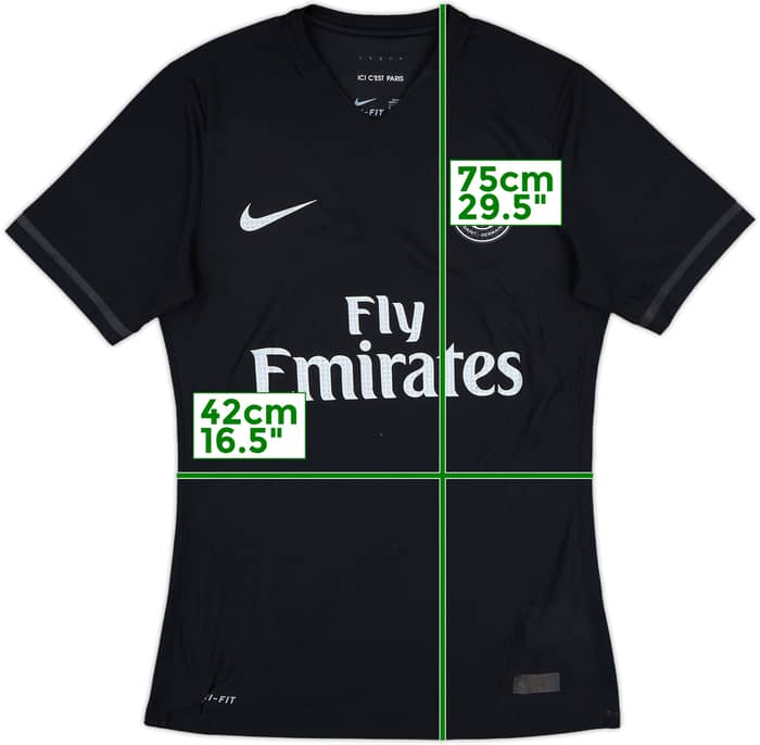2015-16 Paris Saint-Germain Authentic Third Shirt - 5/10 - (M)
