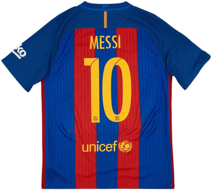 2016-17 Barcelona Home Shirt Messi #10 - 8/10 - (M)