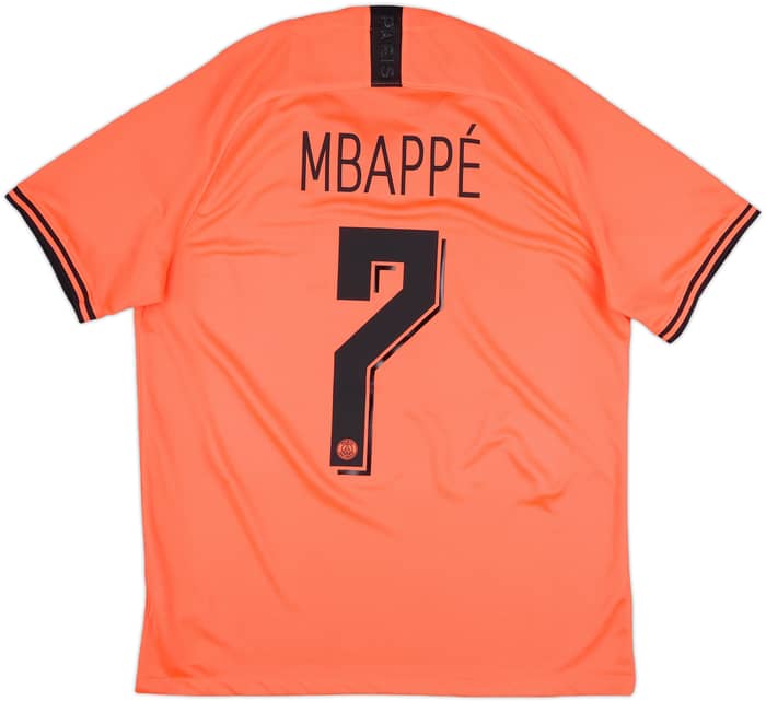 2019-20 Paris Saint-Germain Away Shirt Mbappe #7 - 8/10 - (L)