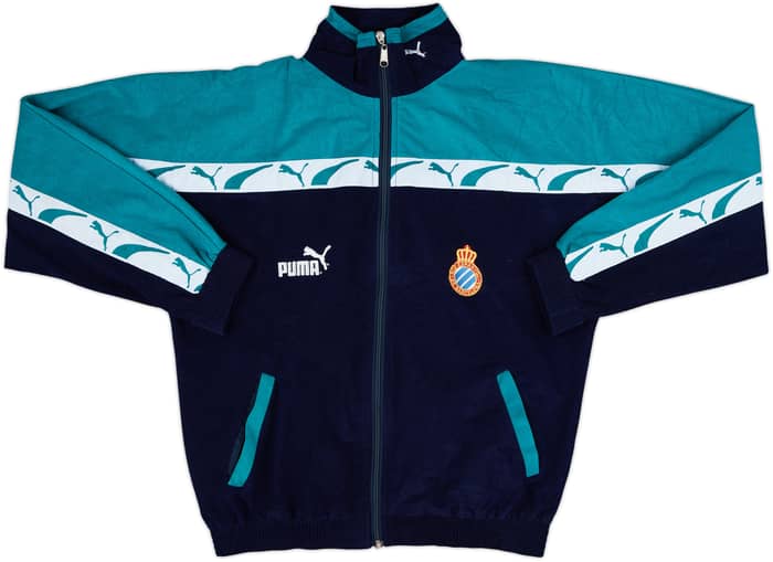 1994-96 Espanyol Puma Track Jacket - 8/10 - (M)