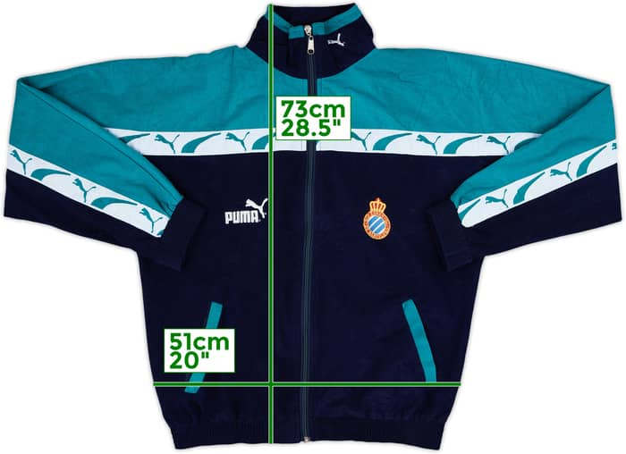 1994-96 Espanyol Puma Track Jacket - 8/10 - (M)
