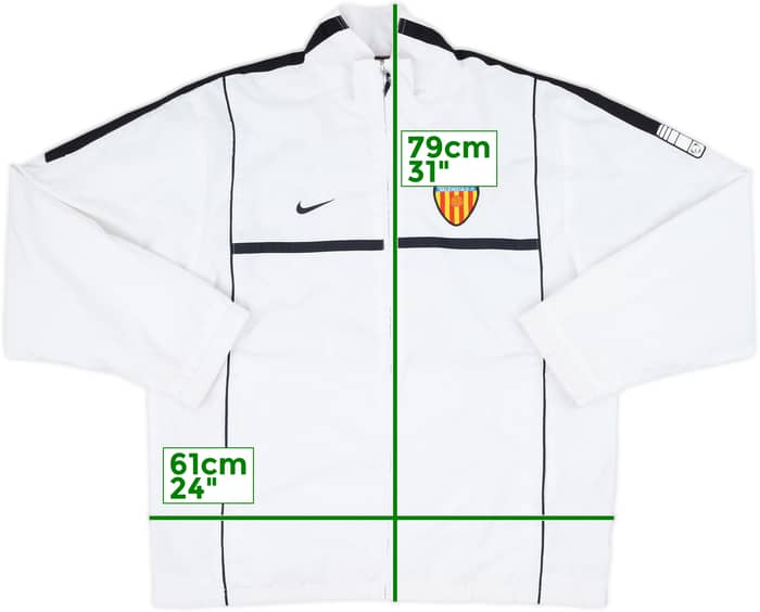 2002-03 Valencia Nike Track Jacket - 6/10 - (L)
