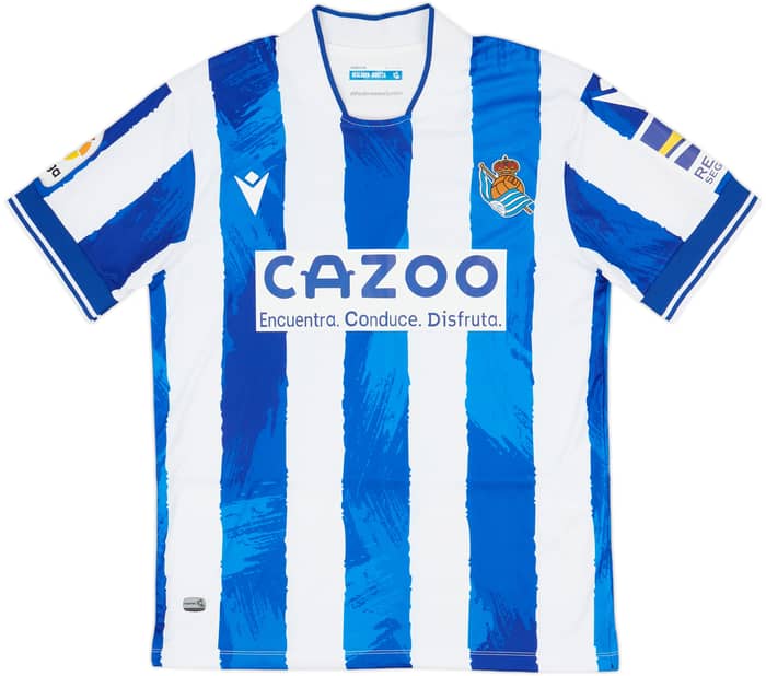 2022-23 Real Sociedad Home Shirt Take #14 - 9/10 - (M)