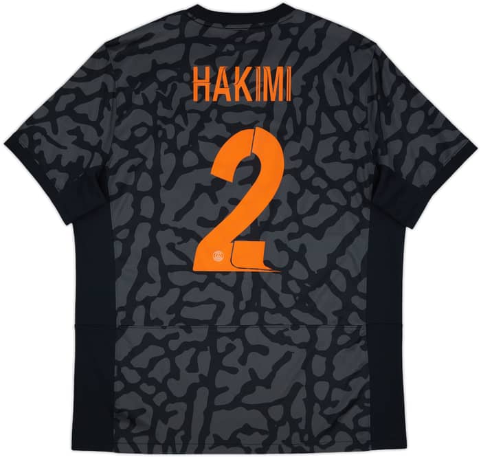 2023-24 Paris Saint-Germain Third Shirt Hakimi #2 - 8/10 - (XL)