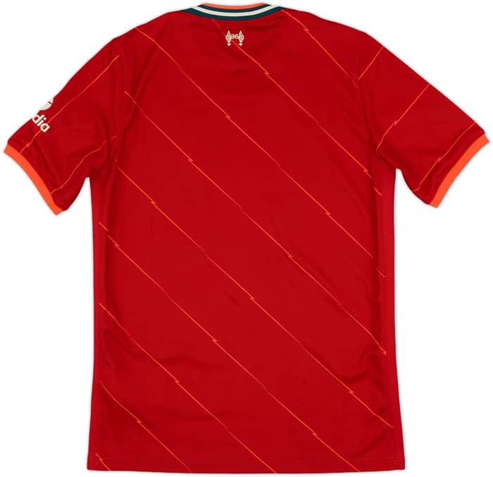 2021-22 Liverpool Home Shirt - 10/10 - (XL.Boys)