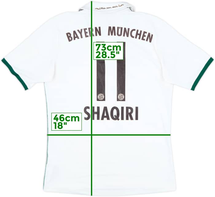 2013-14 Bayern Munich Away Shirt Shaqiri #11 - 5/10 - (XL.Boys)