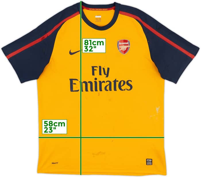 2008-09 Arsenal Away Shirt - 4/10 - (XL)