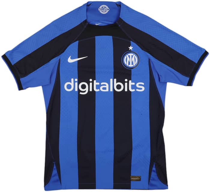 2022-23 Inter Milan Authentic Home Shirt - 10/10 - (S)