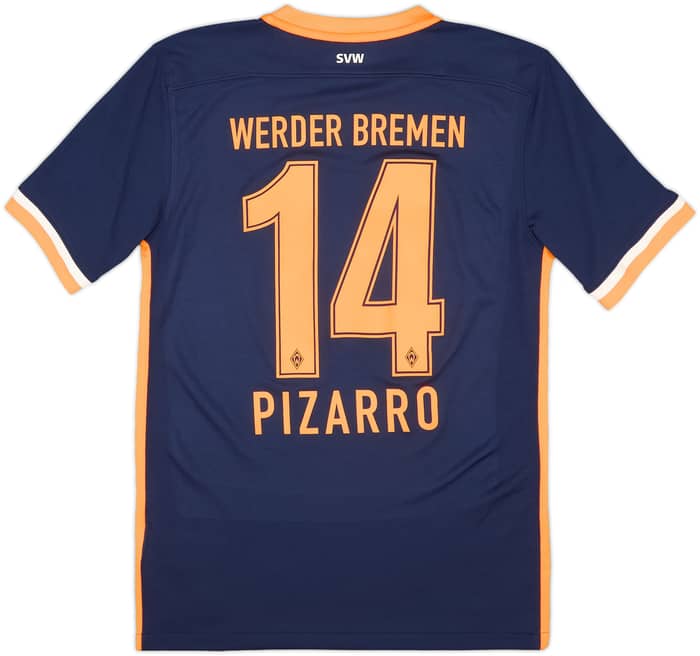 2015-16 Werder Bremen Away Shirt Pizzaro #14 - 10/10 - (S)