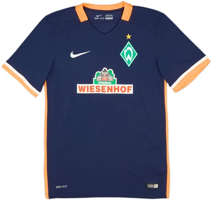 2015-16 Werder Bremen Away Shirt Pizzaro #14 - 10/10 - (S)