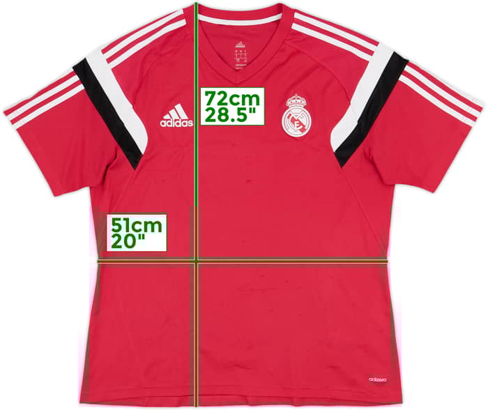 2014-15 Real Madrid adidas Training Shirt - 6/10 - (L)