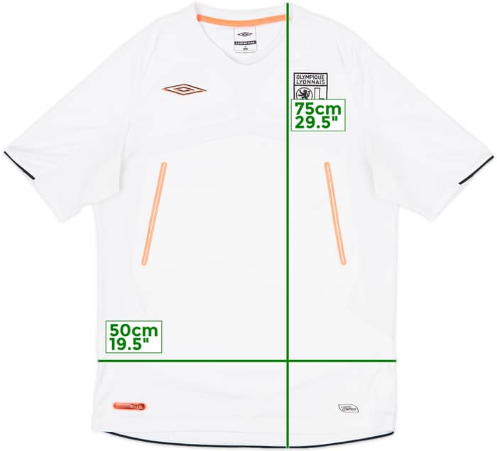 2009-10 Lyon Umbro Training Shirt - 9/10 - (M)
