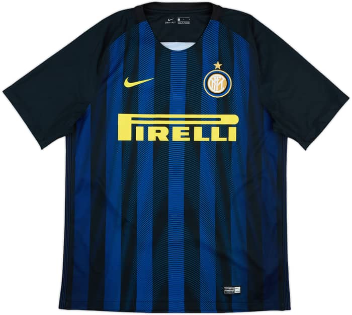 2016-17 Inter Milan Home Shirt Perisic #44 - 9/10 - (L)