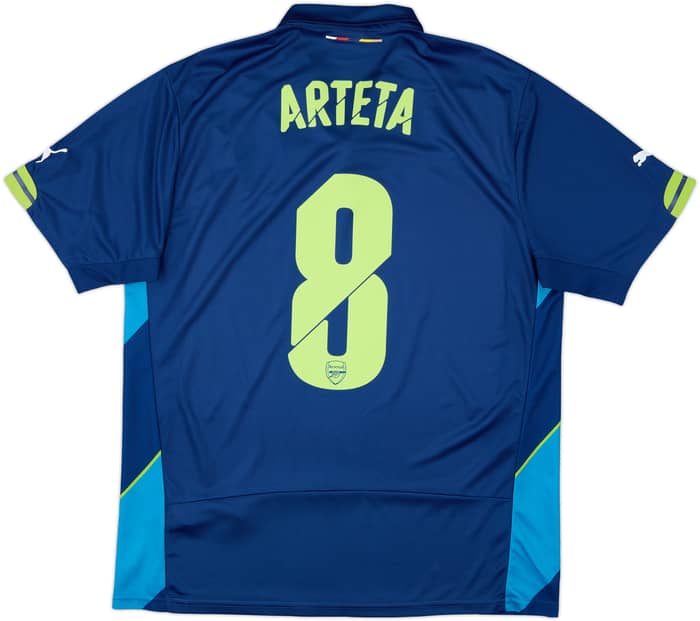 2014-15 Arsenal Third Shirt Arteta #8 - 9/10 - (L)
