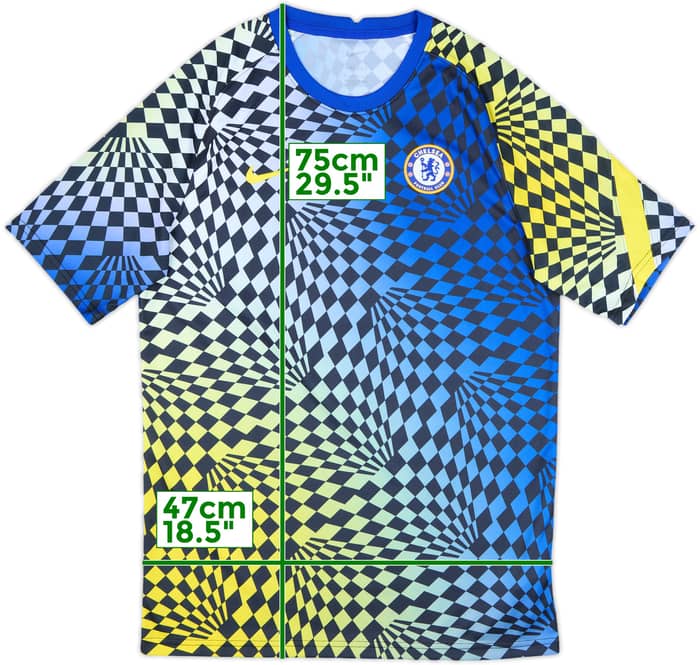 2021-22 Chelsea Nike Training Shirt - 10/10 - (M)
