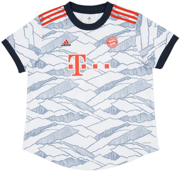 2021-22 Bayern Munich Third Shirt Muller #25 - 8/10 - (Women's XL)