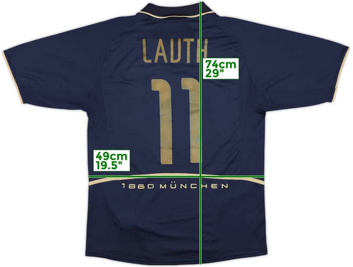 2003-04 1860 Munich Away Shirt Lauth #11 - 5/10 - (M)