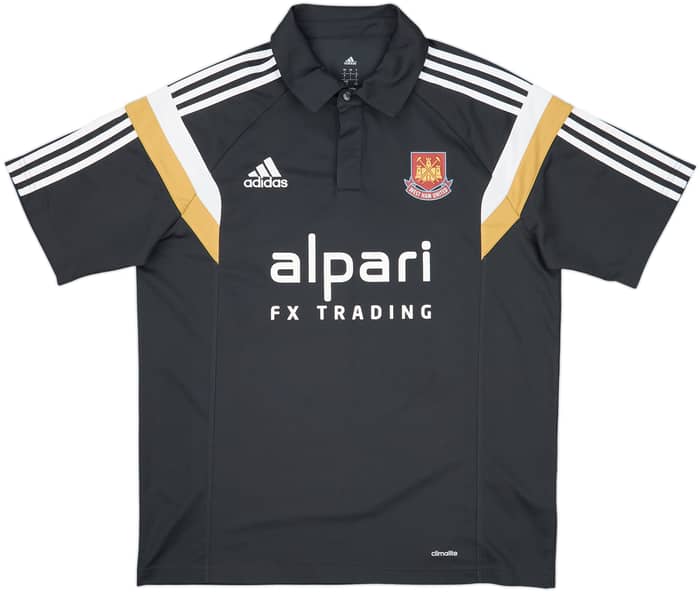 2014-15 West Ham adidas Polo Shirt - 9/10 - (L)