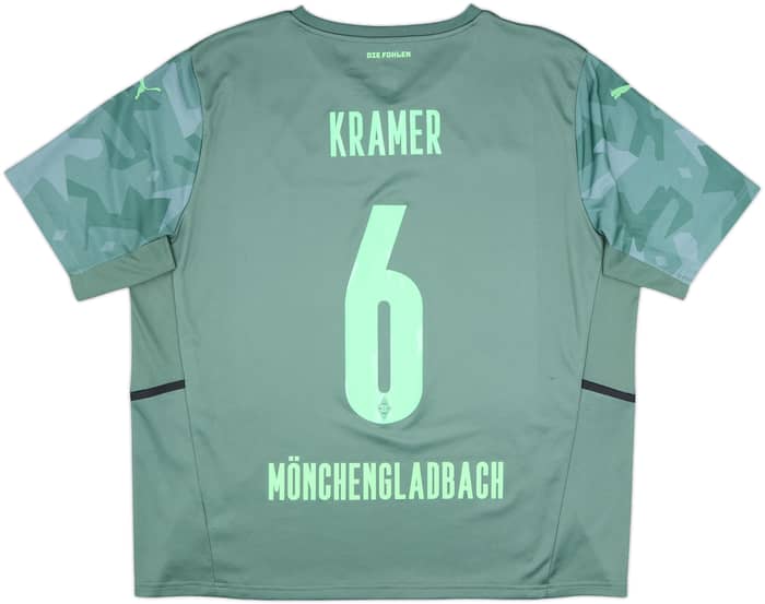 2021-22 Borussia Monchengladbach Away Shirt Kramer #6 - 8/10 - (XXL)