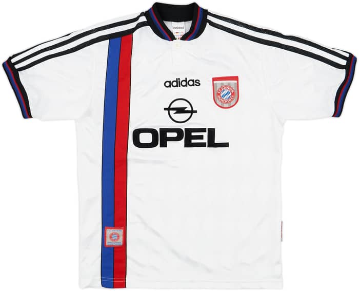 1996-98 Bayern Munich Away Shirt - 9/10 - (Y)