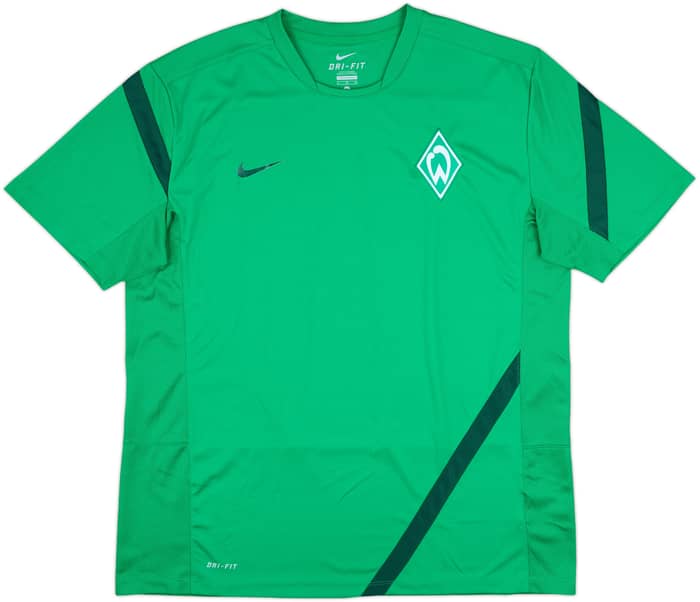 2011-12 Werder Bremen Nike Training Shirt - 7/10 - (XL)