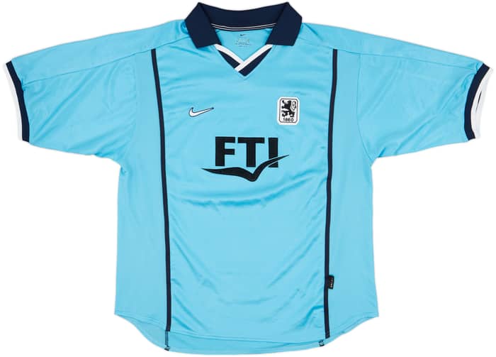 2000-01 1860 Munich Player Issue Home Shirt - 8/10 - (XL)