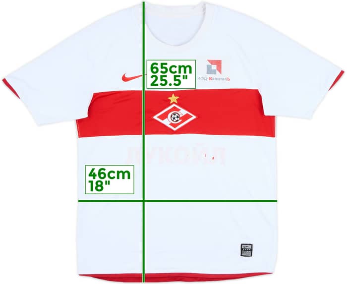 2009-10 Spartak Moscow Away Shirt - 4/10 - (S)