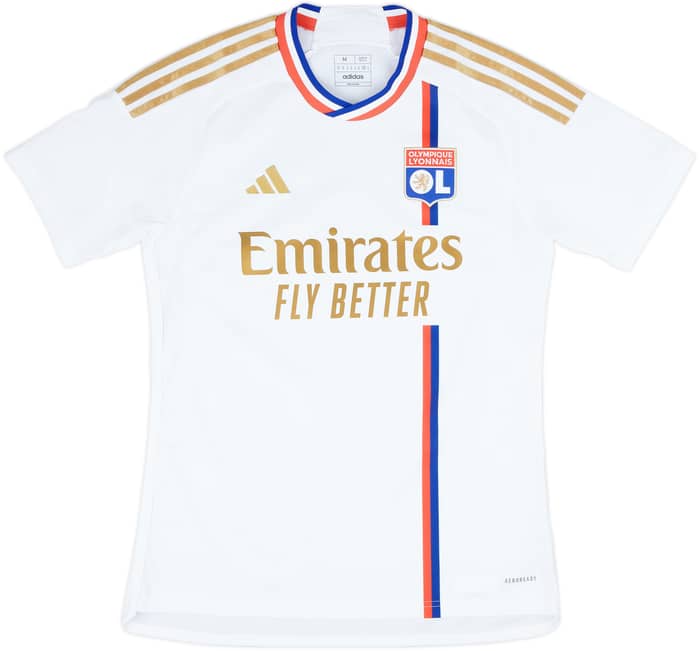 2023-24 Lyon Home Shirt - 9/10 - (M)