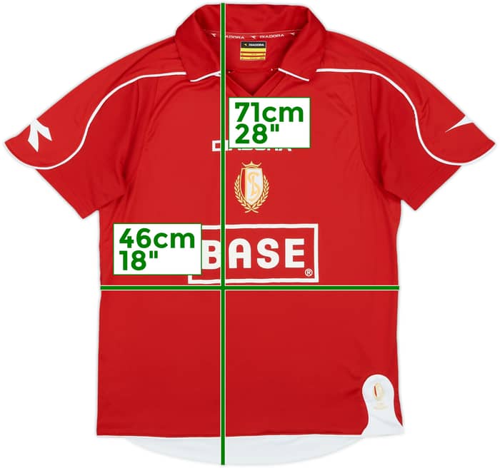 2008-09 Standard Liege Home Shirt - 9/10 - (XS)