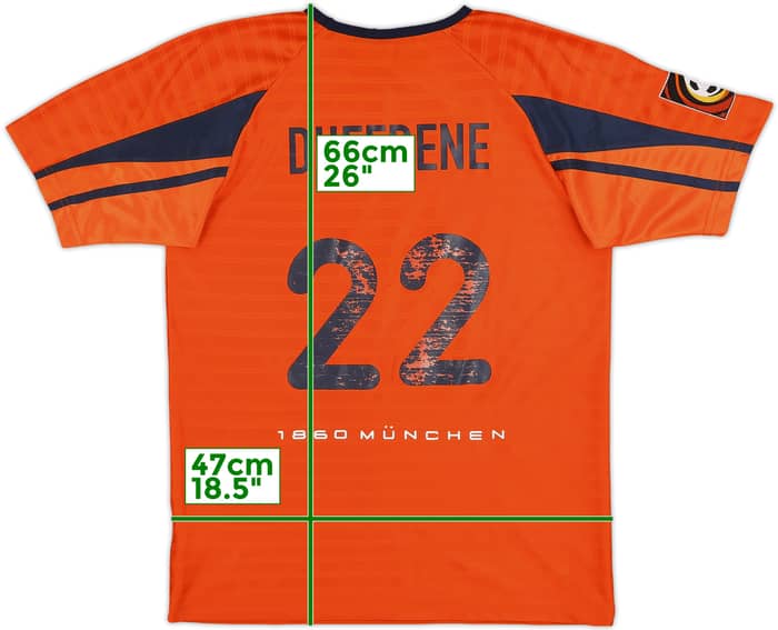 2001-02 1860 Munich Away Shirt Dheedene #22 - 5/10 - (XL.Boys)