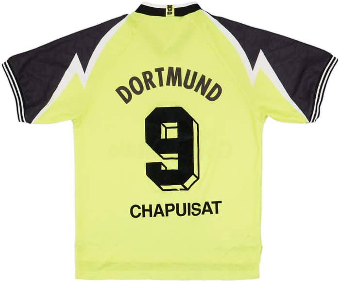 1995-96 Borussia Dortmund Home Shirt Chapuisat #9 - 7/10 - (L)