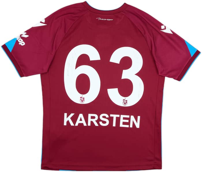 2022-23 Trabzonspor Home Shirt Karsten #63 - 5/10 - (L)