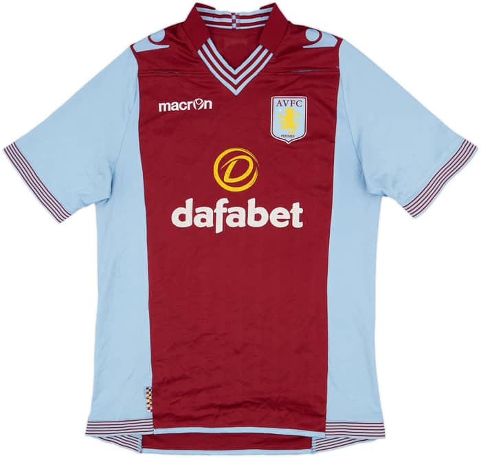 2013-14 Aston Villa Home Shirt - 5/10 - (M)