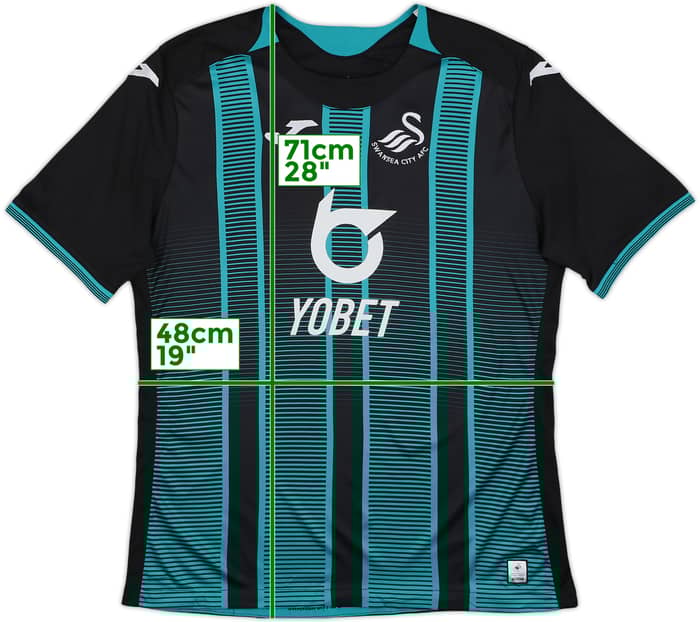 2019-20 Swansea Away Shirt - 8/10 - (M)
