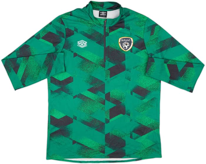 2022-23 Ireland Umbro 1/4 Zip Drill Top - 10/10 - (XL)