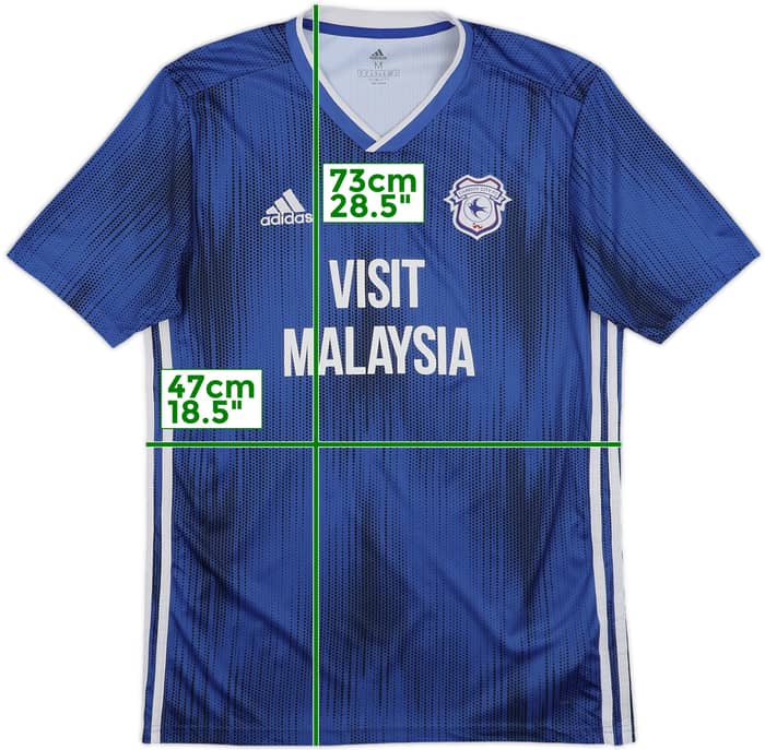 2019-20 Cardiff City Home Shirt - 6/10 - (M)