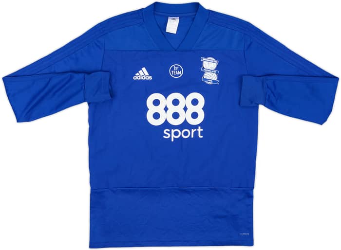 2017-18 Birmingham City Player Issue adidas Drill Top 1st Team - 7/10 - (M)